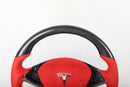 Steering Wheel For Tesla Model 3 & Model Y Carbon Fiber